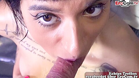 Skinny Submissive Model Explores Anal and Watersports Pleasure