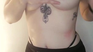 Tattooed Beauty Prepares for Her Neighbor – HD Viewing