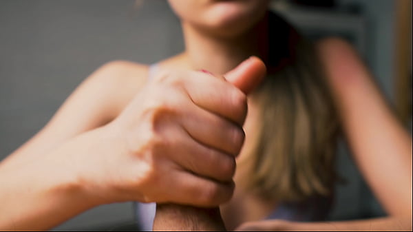 My girl masturbates me in close-up and I fill all her sweet hands and fingers with sperm. – Watch Online in HD