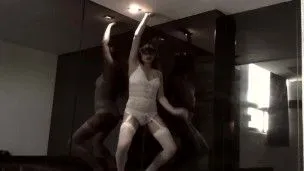 Intimate Dance and Passionate Encounter with Allure and Seduction