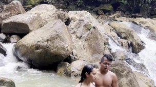 Step-Siblings Caught in the Act by the River – Steamy HD Scene