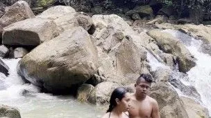 Step-Siblings Caught in the Act by the River – Steamy HD Scene