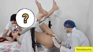 Husband Takes Wife to Gynecologist – Adult Scene in HD