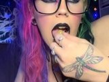 Amateur Webcam Performance: Teen Explores Self-Pleasure Live