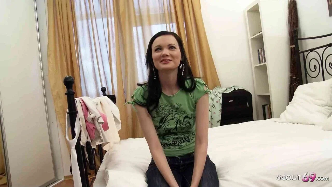 Petite Czech Teen’s Real Amateur Experience in Casting Session