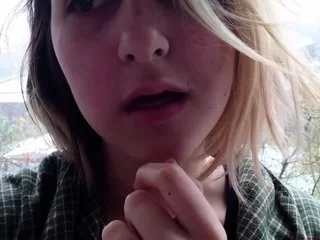 Amateur Solo Blonde Teen Explores Intimate Pleasure at Home